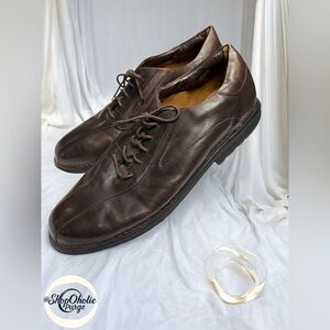 Rockport Brown Leather Oxfords Men’s Size 16